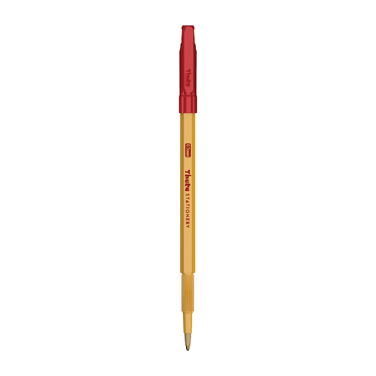Thuto Easy Grip BallPoint Pen (Single) - Red Thuto Easy Grip BallPoint Pen - Single - Red