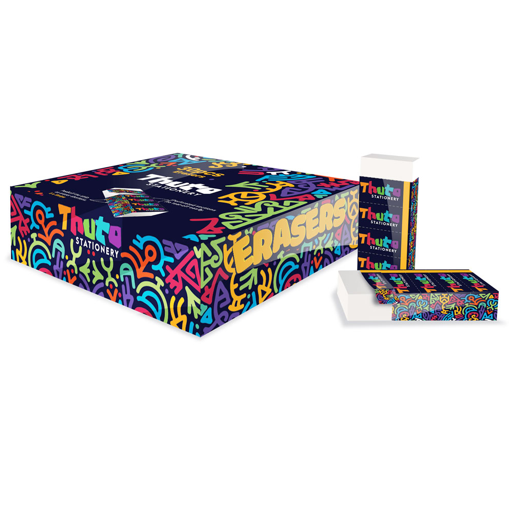 Thuto Stationery Eraser (Box of 30) Classic Edition Thuto Stationery Eraser - Box of 30 – Classic