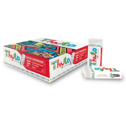 Thuto Large Erasers (Box of 30) - Ke ya Rona Edition