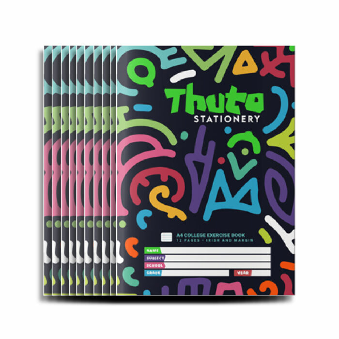 Thuto Exercise Book Irish & Margin - Pack of 10 - Classic Edition