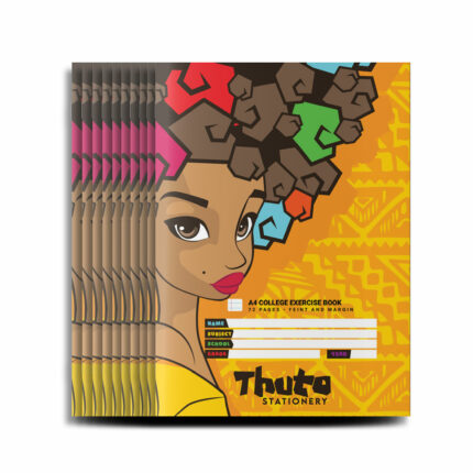 Thuto Exercise Book Feint & Margin - Pack of 10 - Soul Sister Edition