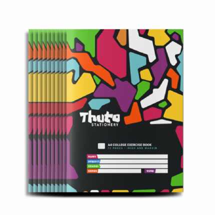 Thuto Exercise Book Irish & Margin - Pack of 10 - Jazzy Edition