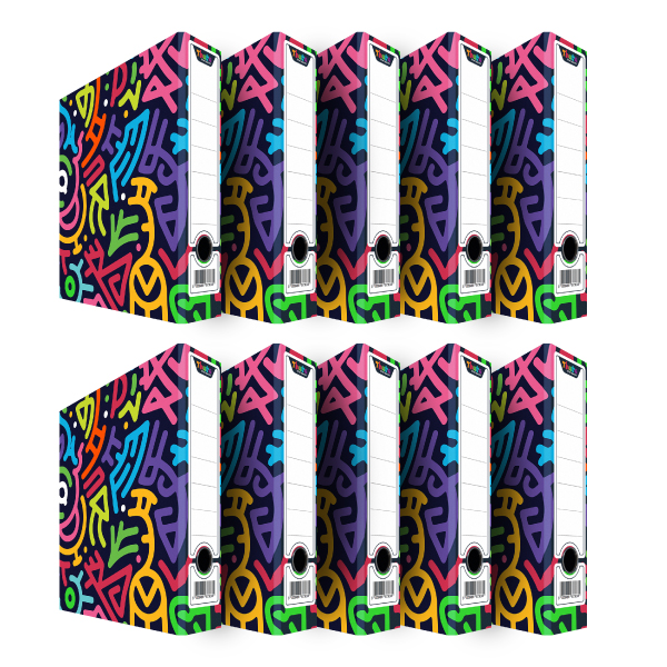 Thuto Stationery Lever Arch Files (Pack of 10) Classic Edition Lever Arch Files - Pack of 10 - Classic Edition